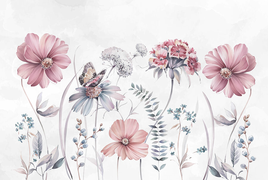 Gros plan sur des fleurs