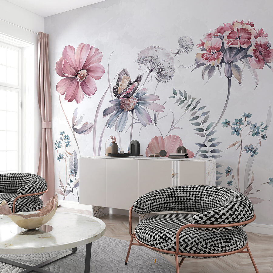 Gros plan sur des fleurs