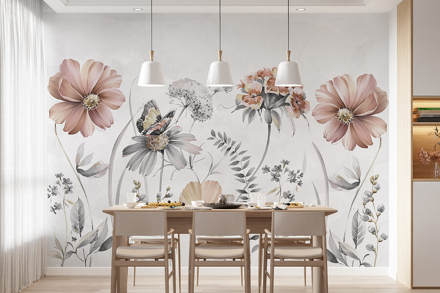 Gros plan sur des fleurs