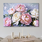 Tableaux Groupe de fleurs roses et blanches