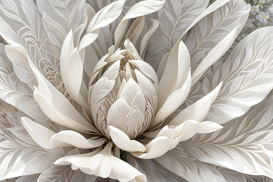 Gros plan sur une fleur