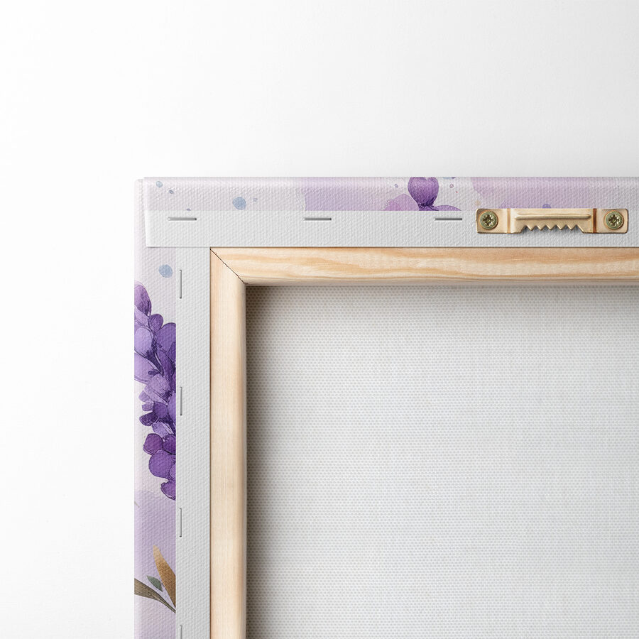 Tableaux Peinture de fleurs violettes – Image 5