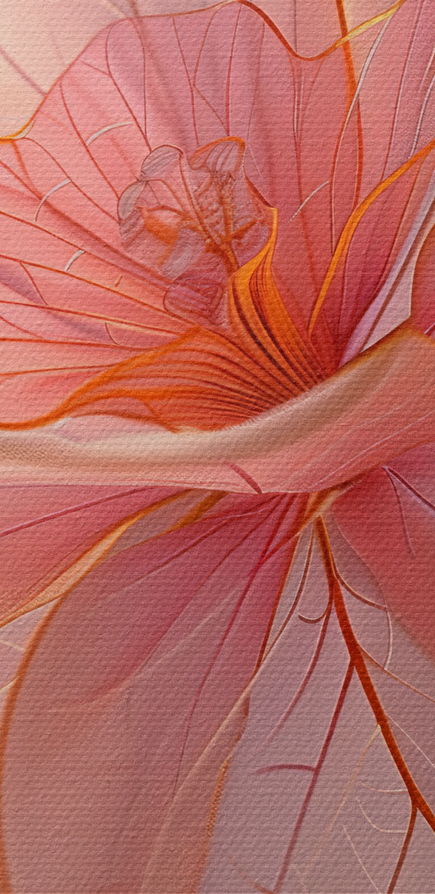 Gros plan sur une fleur