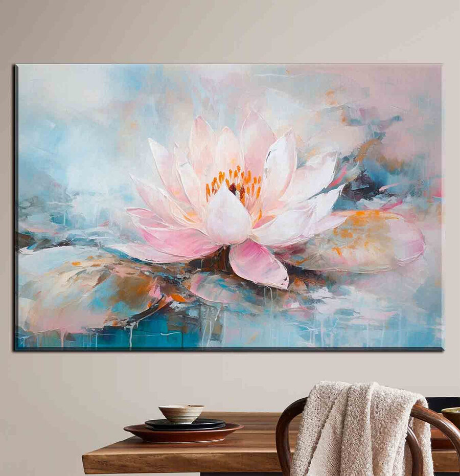Peinture d'une fleur