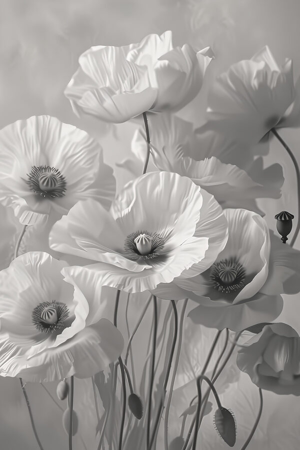 Groupe de fleurs blanches Groupe de fleurs blanches