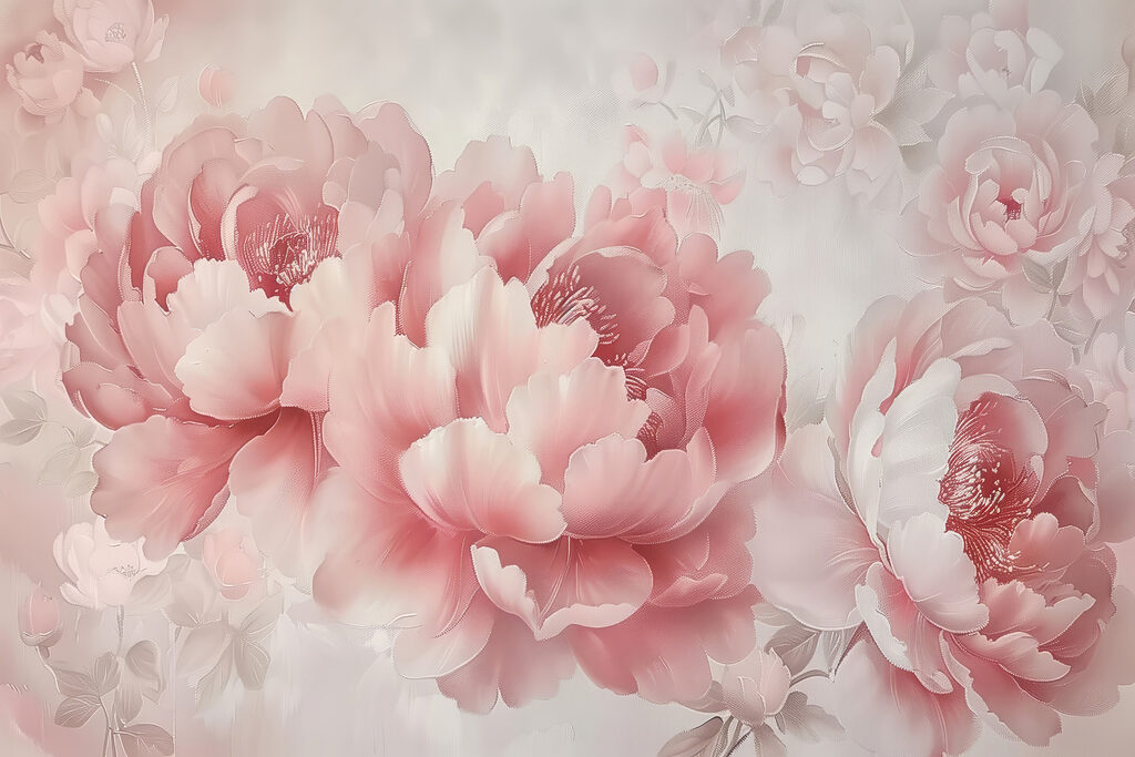 Blossoms of soft pink elegance Blossoms of soft pink elegance