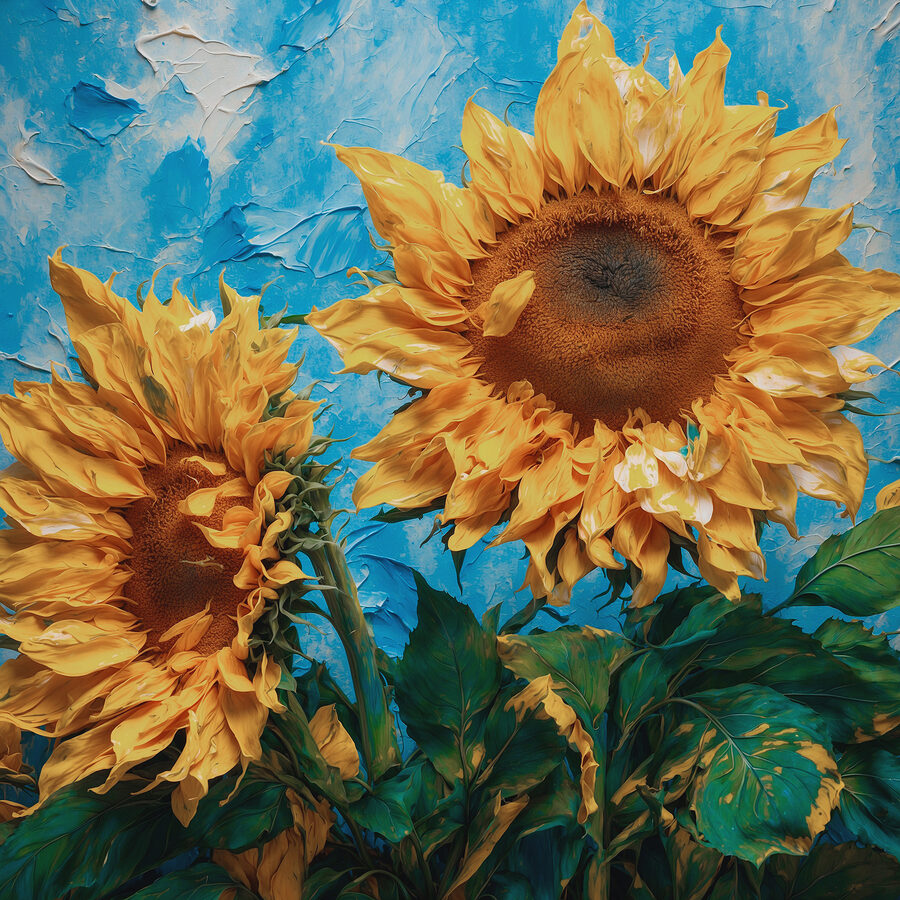 Gros plan d'un tournesol
