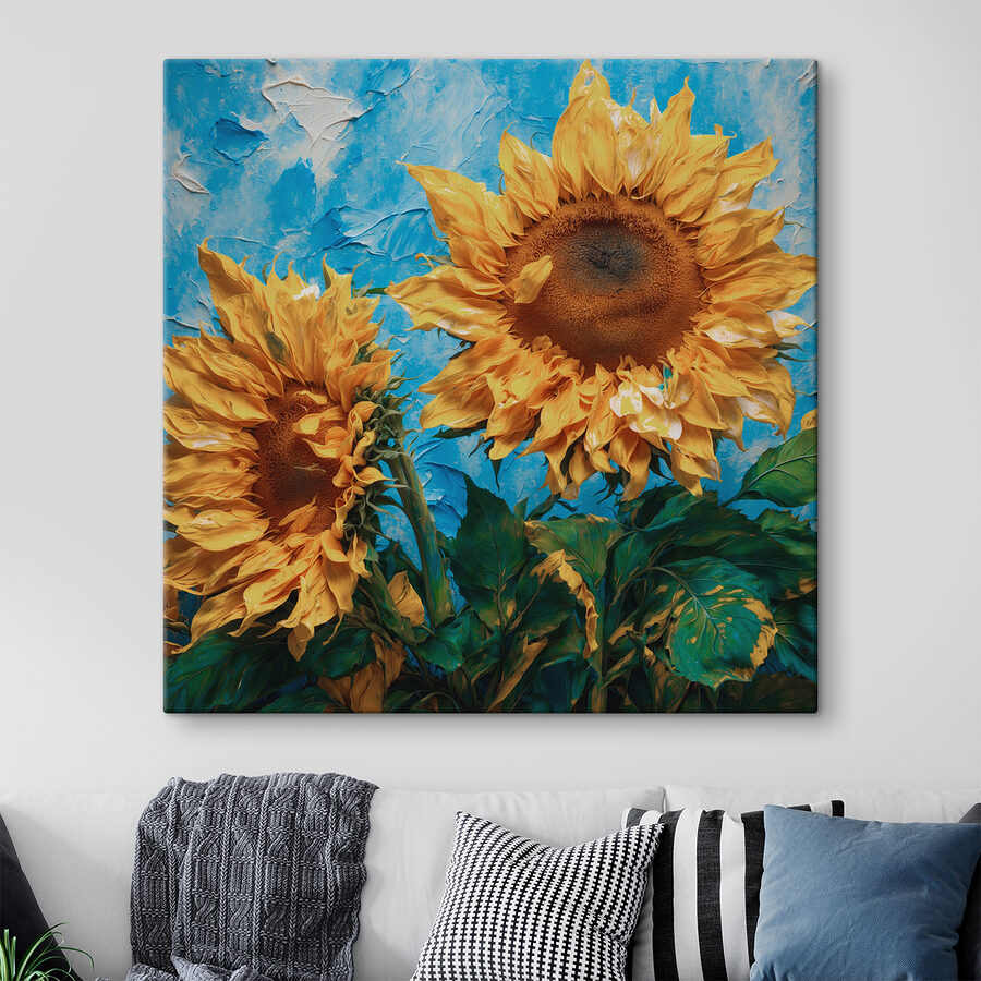 Gros plan d'un tournesol