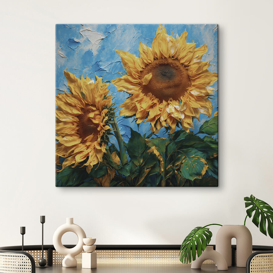 Gros plan d'un tournesol