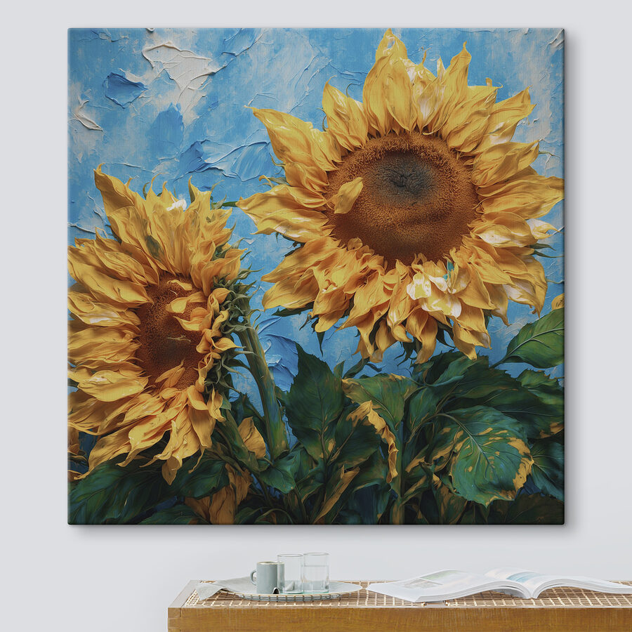 Gros plan d'un tournesol