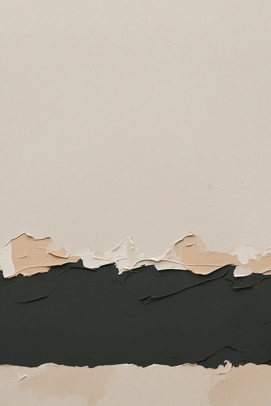 Mur blanc et noir