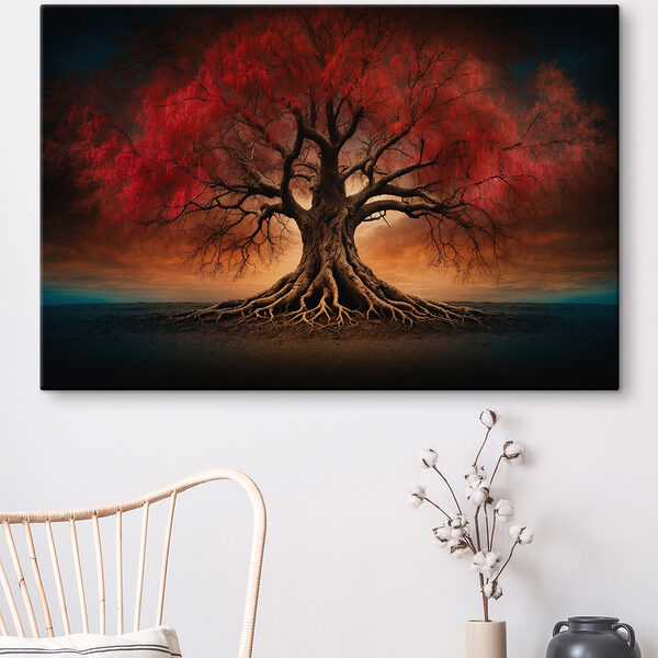 Arbre à feuilles rouges Arbre à feuilles rouges