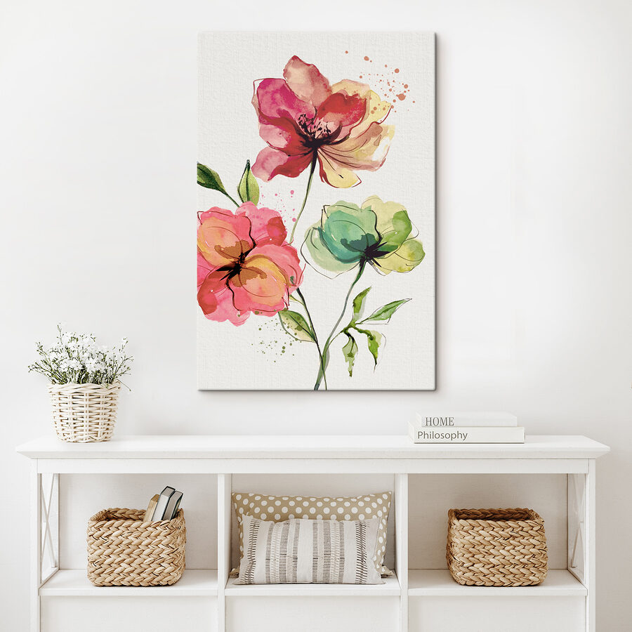 Aquarelle de fleurs