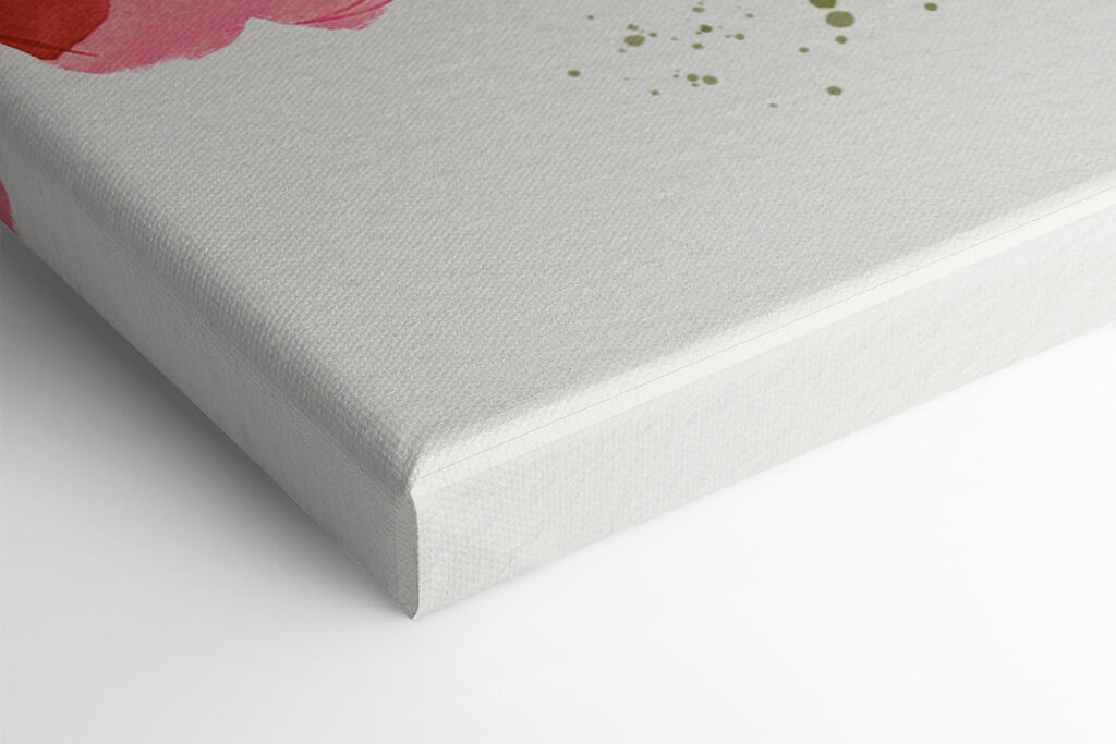 Watercolor painting of flowers