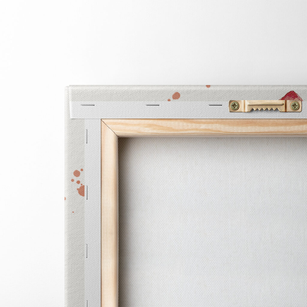 Watercolor painting of flowers