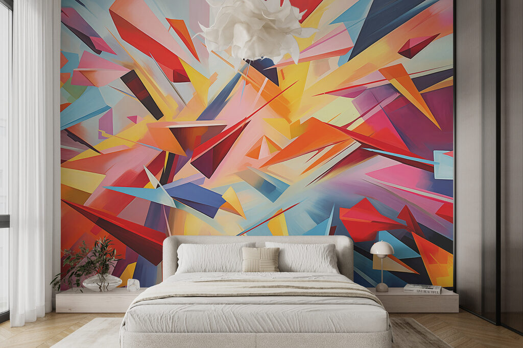 Colorful paper planes Colorful paper planes