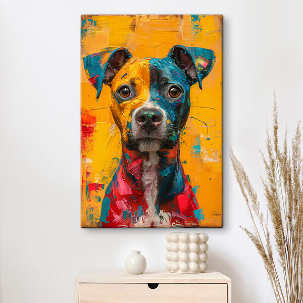 Peinture d'un chien Peinture d'un chien