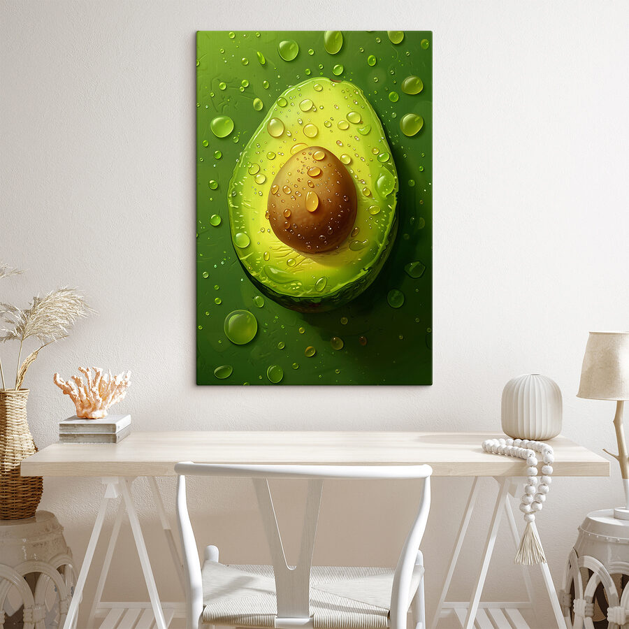 Gros plan sur un avocat Gros plan sur un avocat