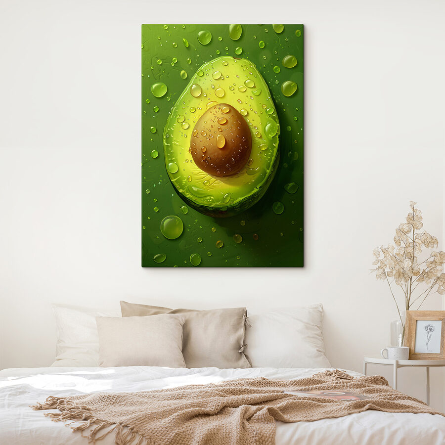 Gros plan sur un avocat Gros plan sur un avocat