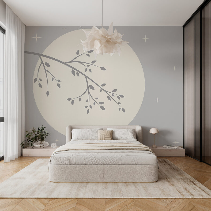 Branche d'arbre avec des feuilles Branche d'arbre avec des feuilles
