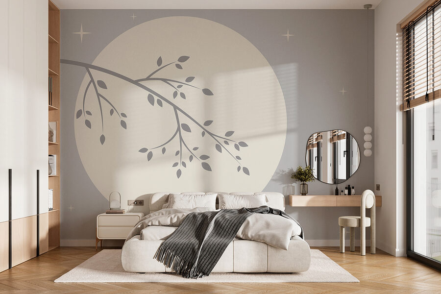 Branche d'arbre avec des feuilles Branche d'arbre avec des feuilles