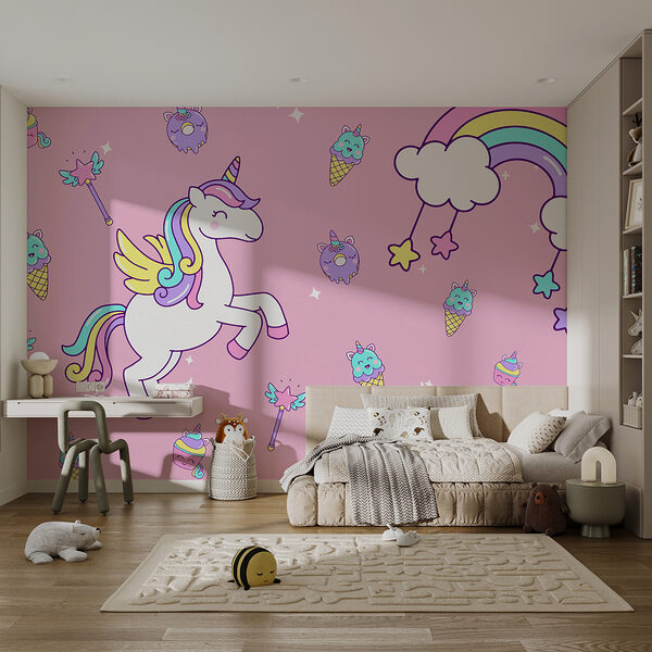 Licorne et glace et glace Licorne et glace et glace