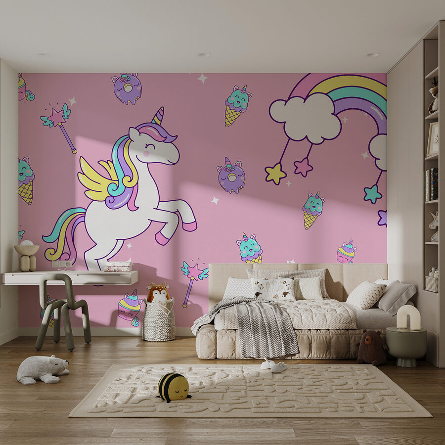 Licorne et glace et glace
