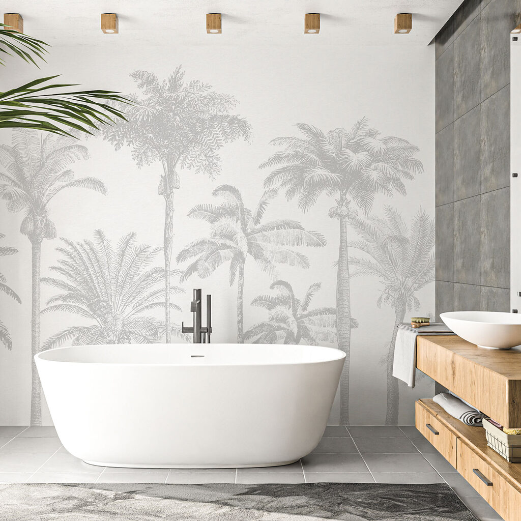 Group of palm trees Group of palm trees