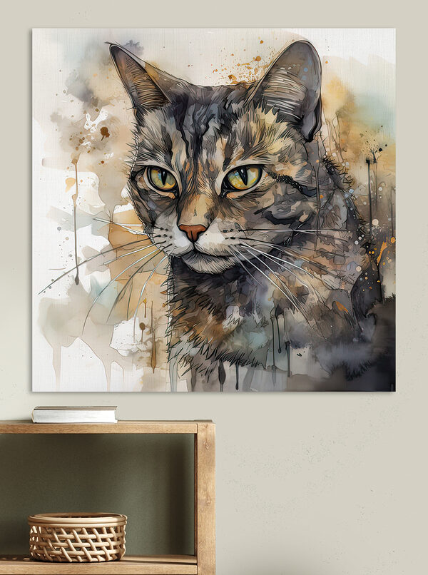 Chat aux yeux jaunes Chat aux yeux jaunes