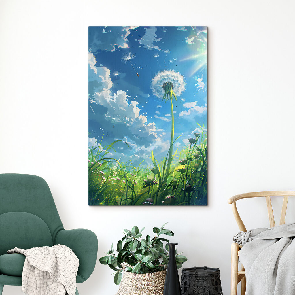 Dandelion in the sky Dandelion in the sky