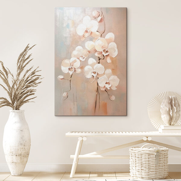 Peinture de fleurs blanches Peinture de fleurs blanches