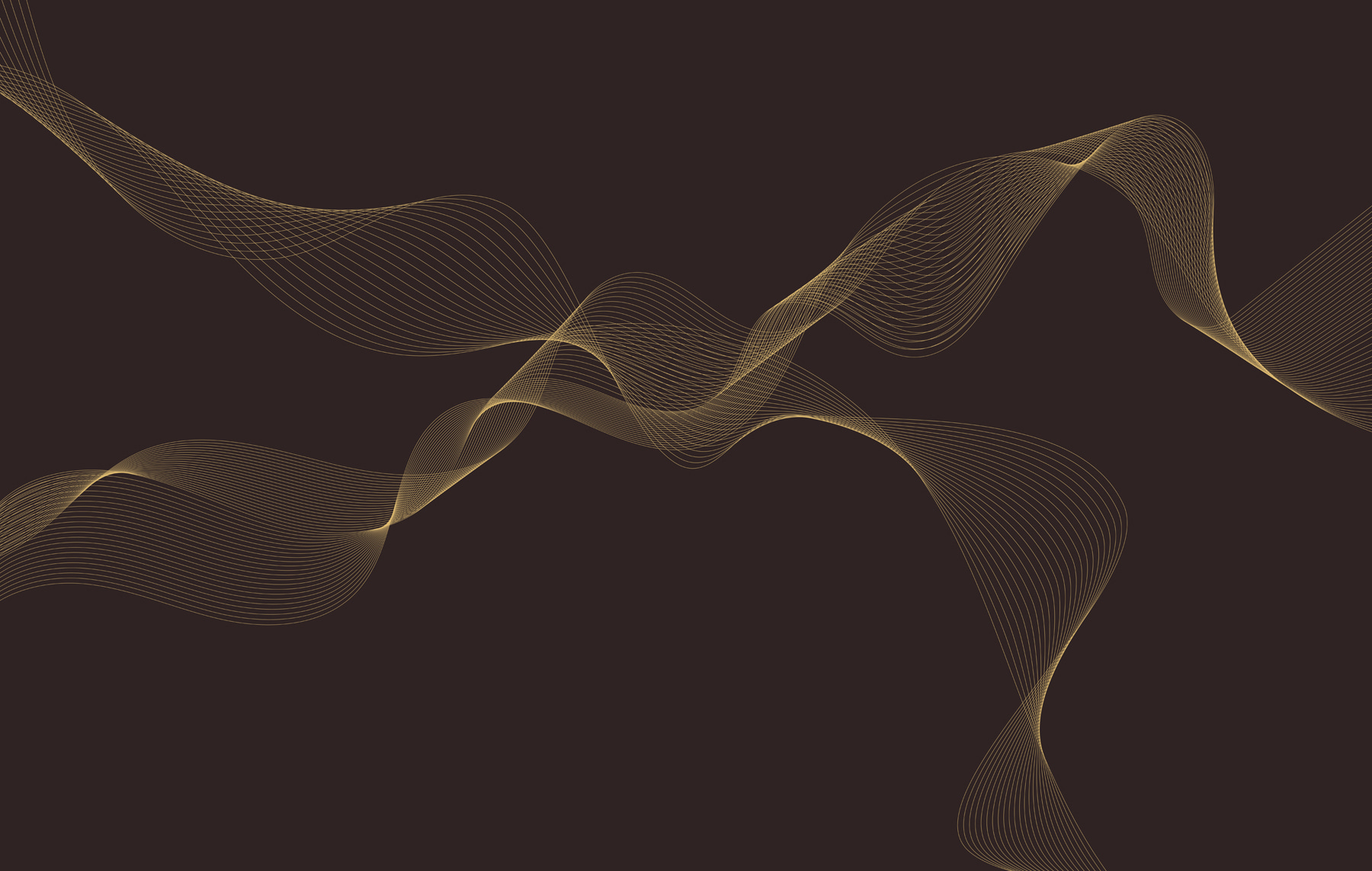 Elegant swirling lines on dark background