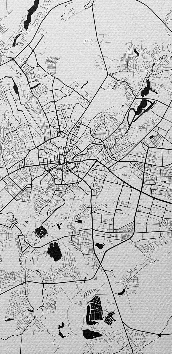Carte d'une ville Carte d'une ville