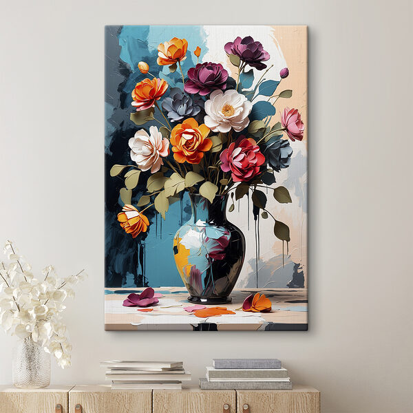 Vase avec des fleurs Vase avec des fleurs