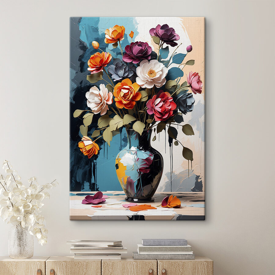 Vase avec des fleurs Vase avec des fleurs