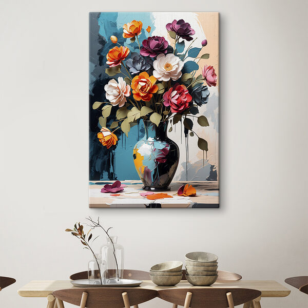 Vase avec des fleurs Vase avec des fleurs