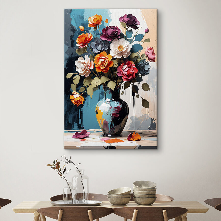 Vase avec des fleurs Vase avec des fleurs