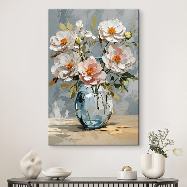 Vase avec des fleurs Vase avec des fleurs
