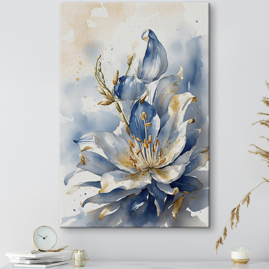 Tableaux Aquarelle d'une fleur – Image 2