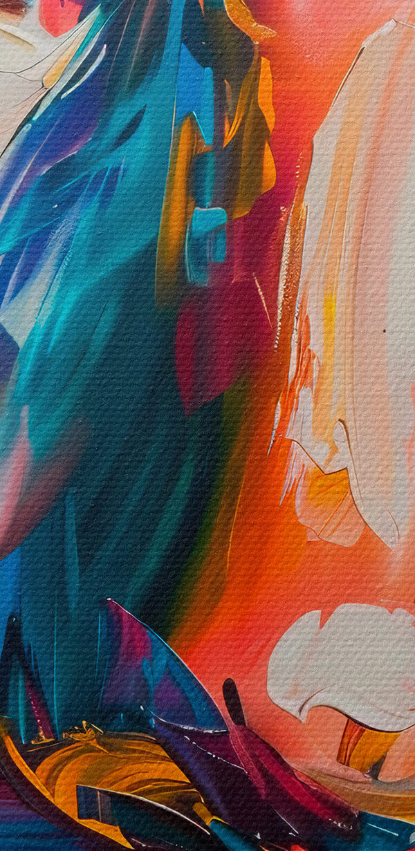 Peinture d'un visage de femme Peinture d'un visage de femme