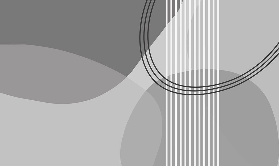 Fond gris et blanc avec des cercles et des lignes Fond gris et blanc avec des cercles et des lignes