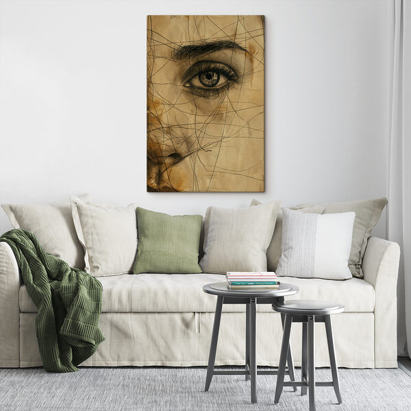 Dessin d'un œil de femme Dessin d'un œil de femme