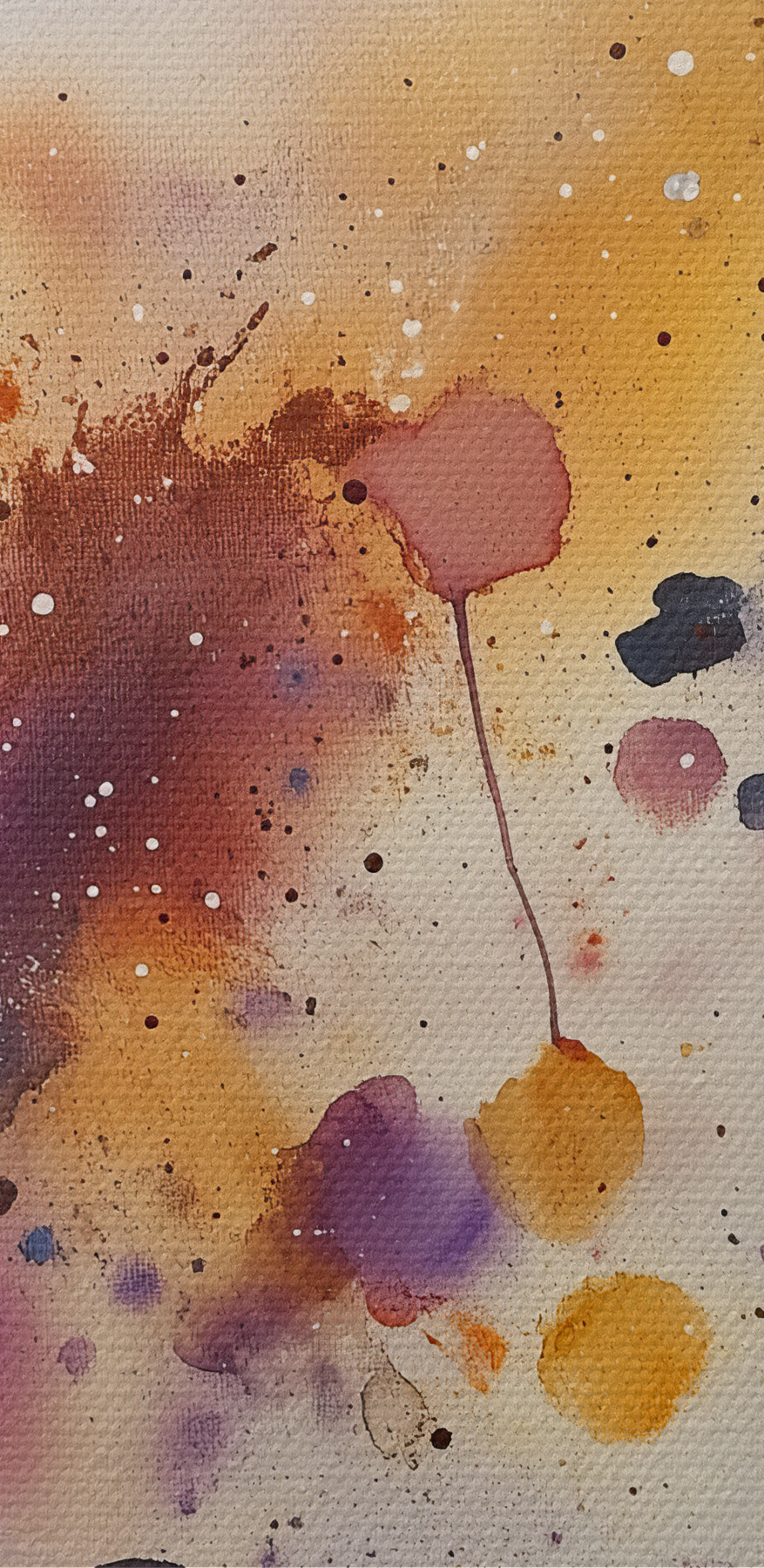 Gros plan sur une peinture