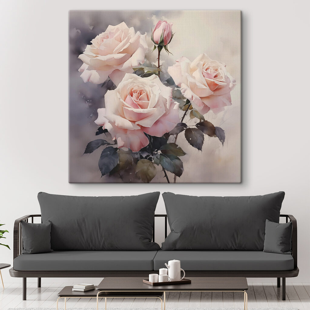 Group of pink roses Group of pink roses