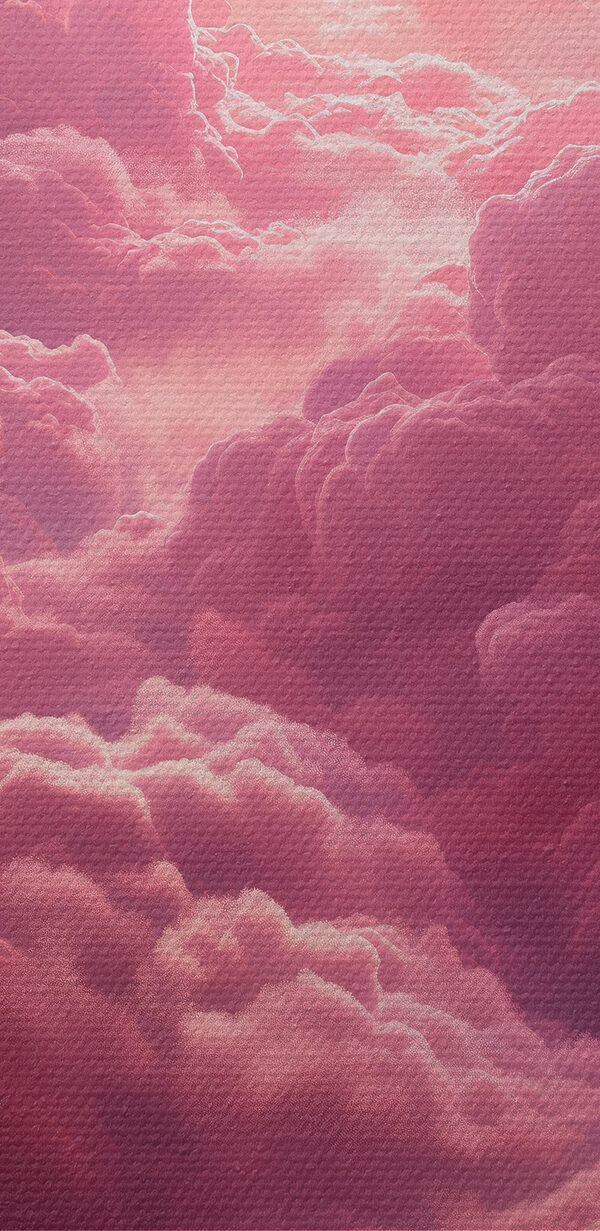 Nuages roses et soleil Nuages roses et soleil