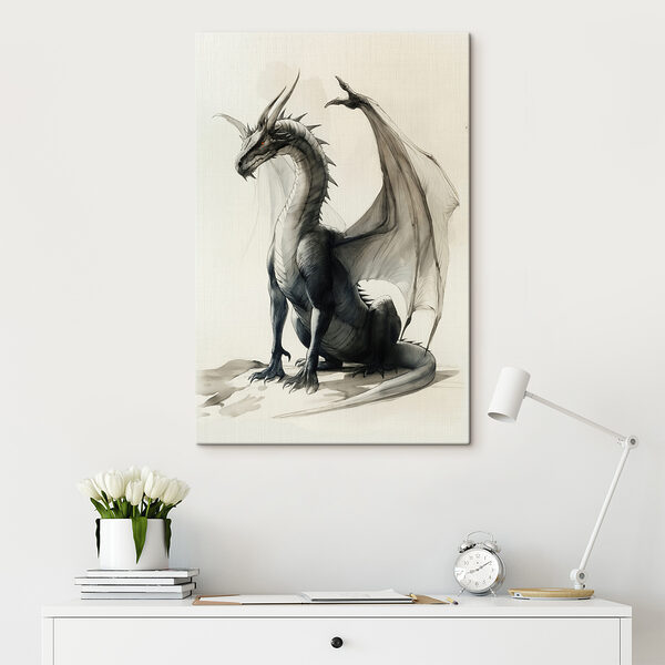 Dessin d'un dragon Dessin d'un dragon