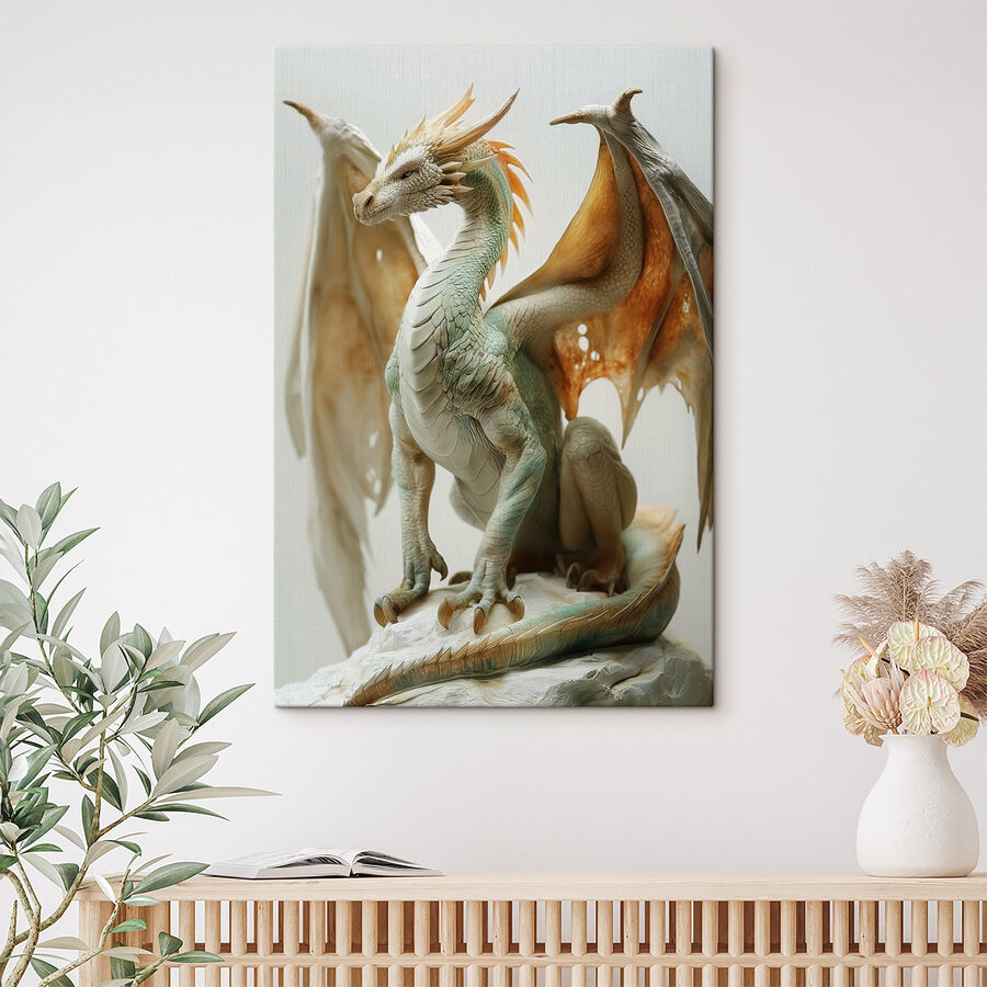 Statue de dragon