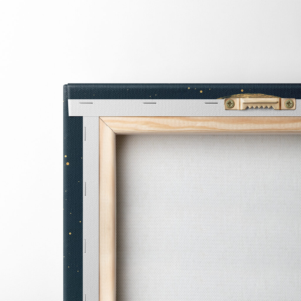 Tree and the moon in the sky