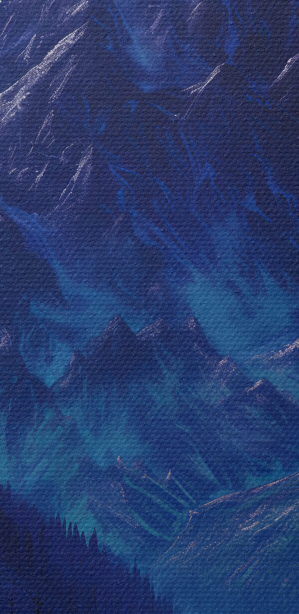 Chaîne de montagnes avec des arbres et une rivière Chaîne de montagnes avec des arbres et une rivière