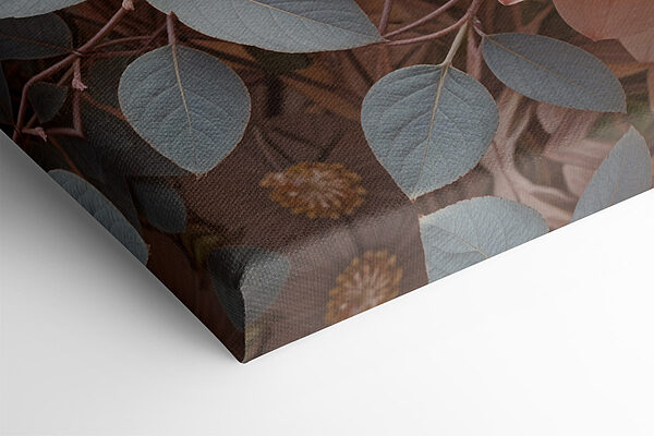 Groupe de fleurs avec feuilles Groupe de fleurs avec feuilles